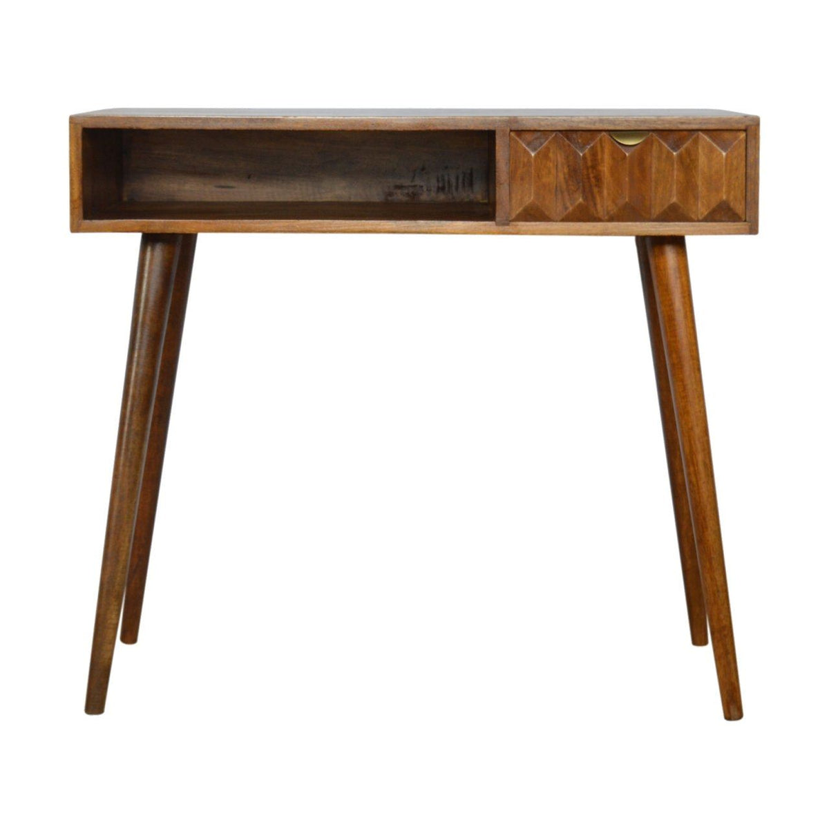 Artisan Chestnut Prism Writing Desk