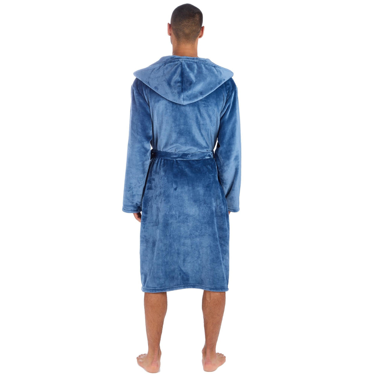 Cargo Bay Soft Touch Fleece Hooded Dressing Gown