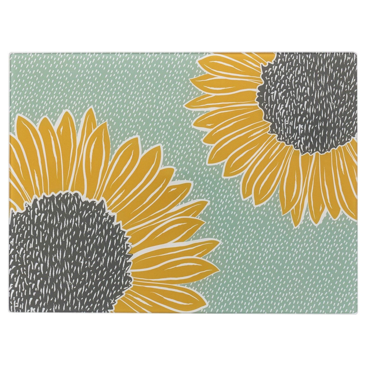 Artisan Flower Glass Worktop Saver