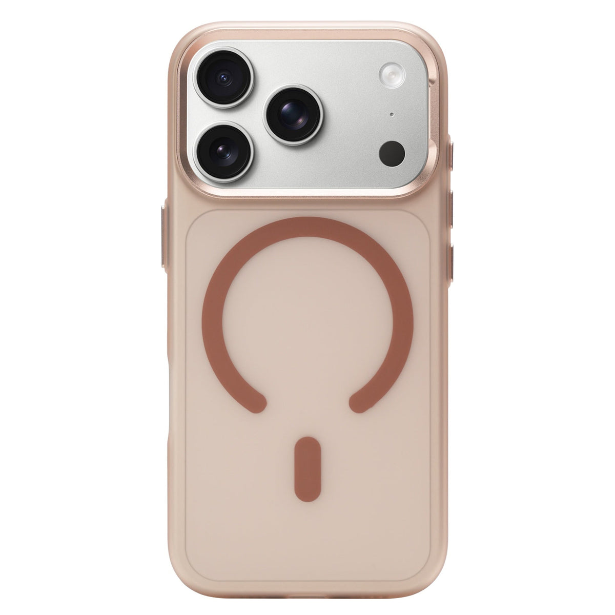 Frosted Magnetic Suction Suitable For 17promax Phone Case PC Skin Feeling Drop-resistant