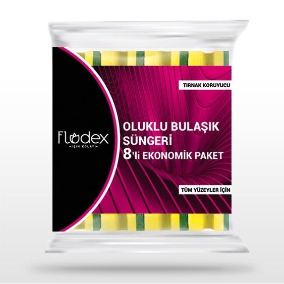 Flodex Cleaning Sponge 8 pcs