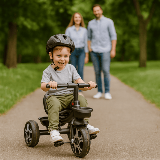 Venture 4-in-1 Trike - Black (18 Months - 6 Years) | For Your Little One