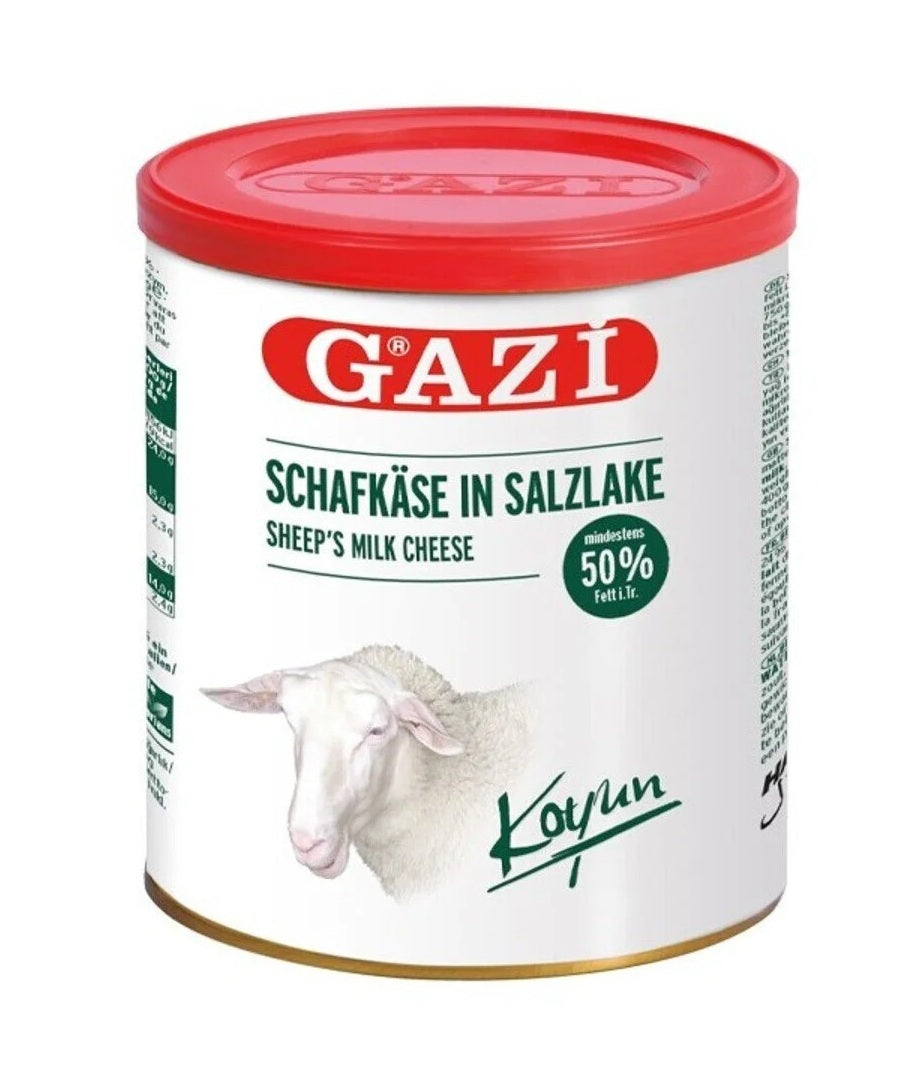 Gazi Sheep's Milk Cheese (Koyun Peyniri) 50% 400g