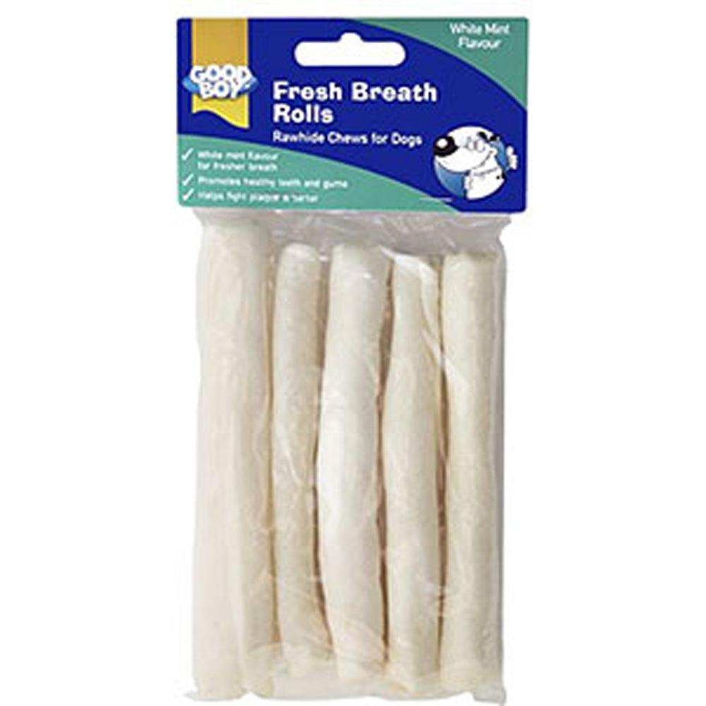 Good Boy Fresh Breath Rolls 155mm 18 pack - Case of 6