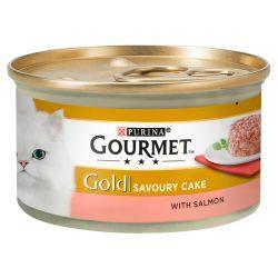 Gourmet Gold Savoury Cake Salmon 85g - Case of 12