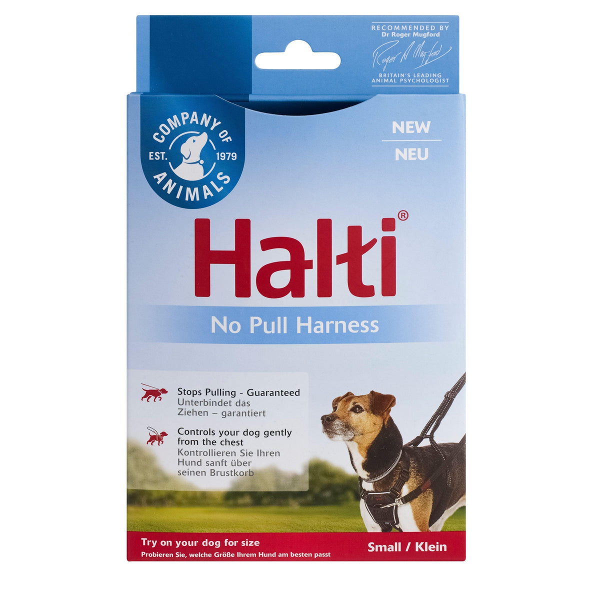 Halti No Pull Harness Blue Small - Case of 6