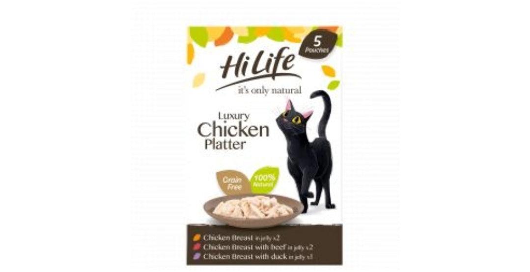 Luxury Chicken Platter in Jelly Cat Food 50g – Grain Free, Natural Ingredients