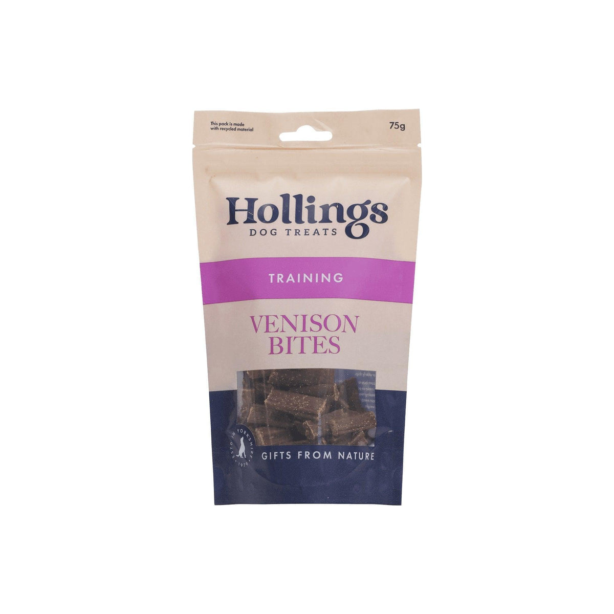 Hollings Training Treat Venison 75g - Case of 10