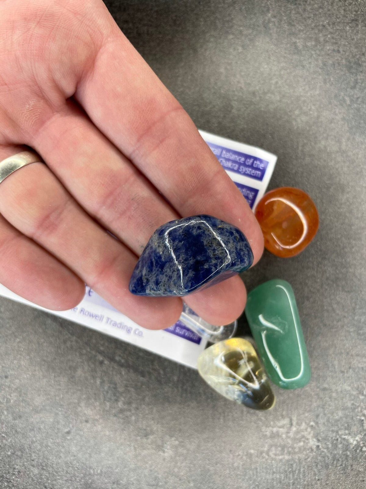 Chakra set - Pack of 7 tumblestones