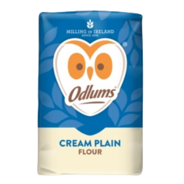 8 x Odlums Cream Mehl (Type 405) - 2KG