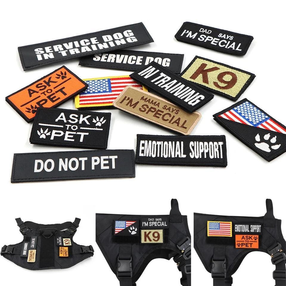 K9 Taktisches Geschirr Patch