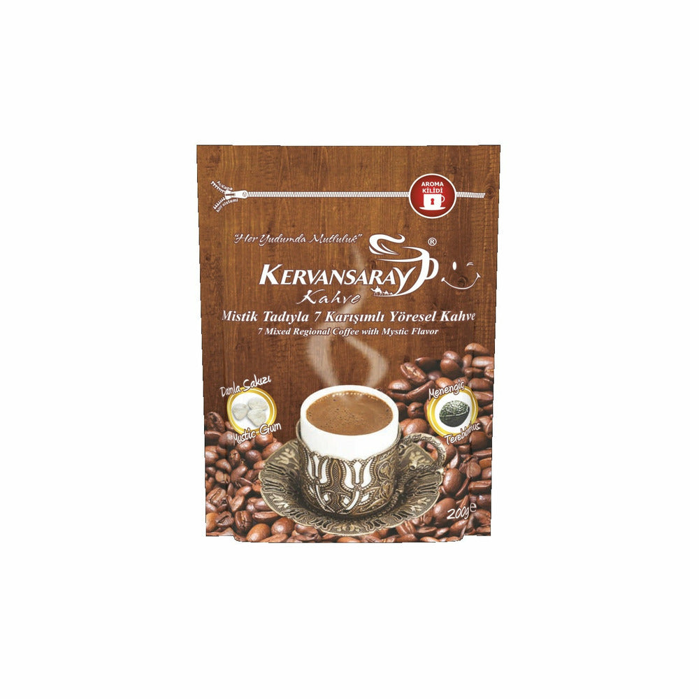 Kervansaray Damla Sakizli Turk Kahvesi (Coffee with Drop Mastic) 250g