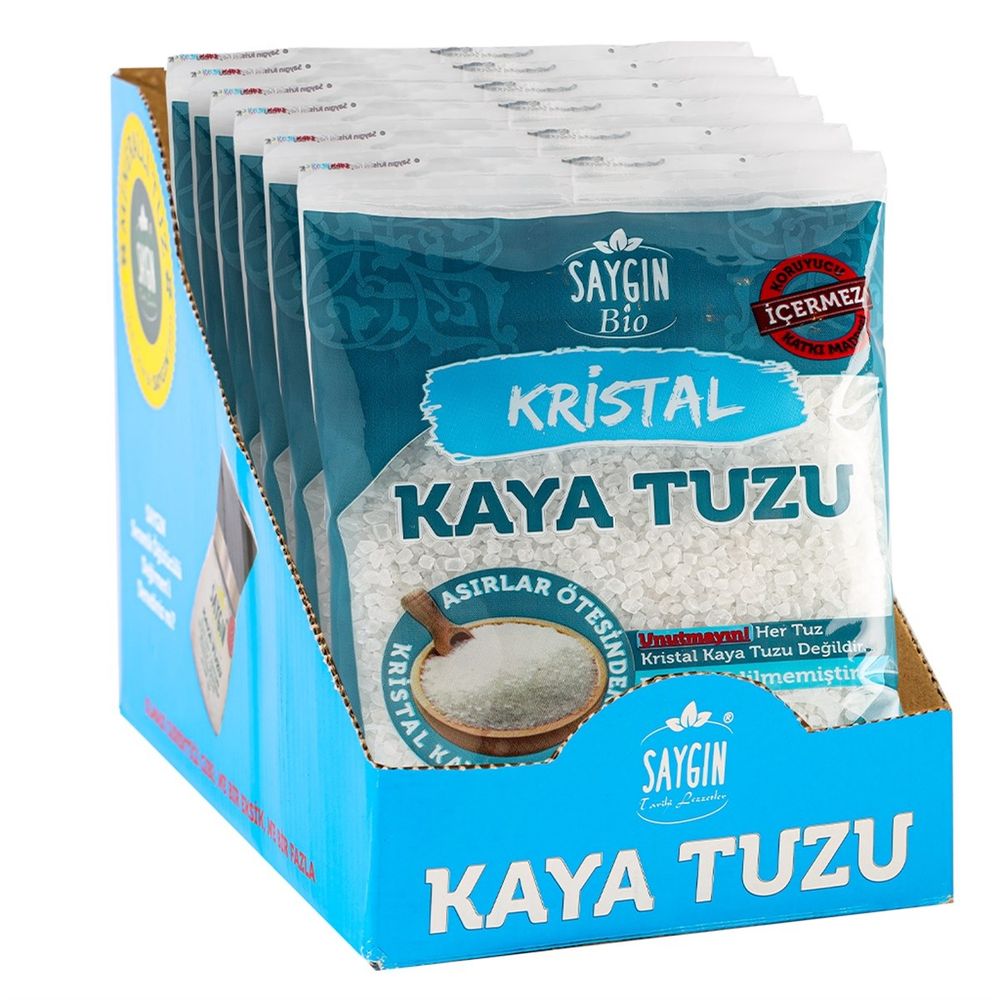 Saygin Poset Kaya Tuzu (Rock Salt) 500g