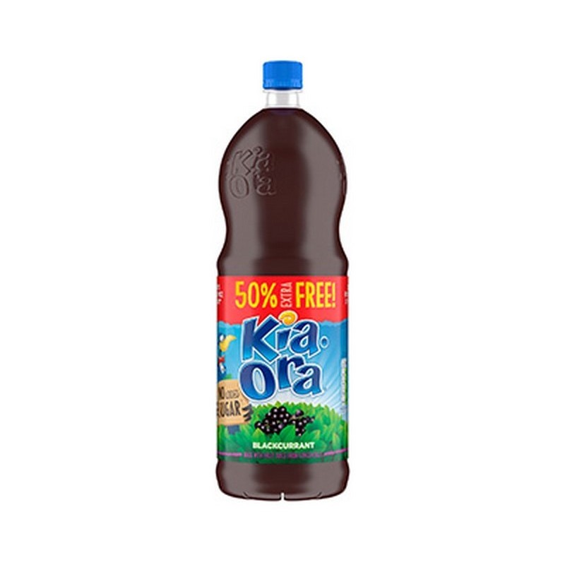 Kia Ora Blackcurrant Squash 1.5L | Pack of 6