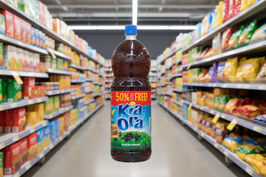 6 x Kia Ora Grosella Negra +50% Extra Gratis - 1.5L