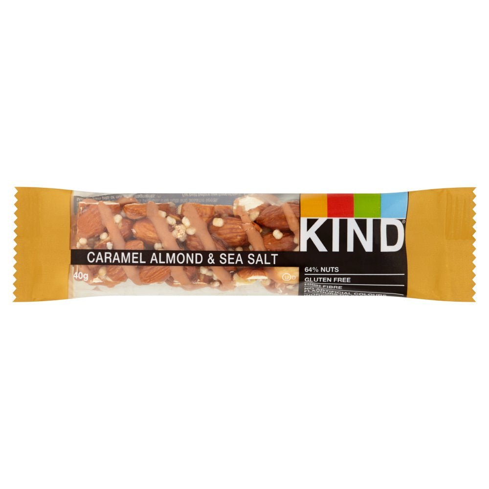 Kind Caramel Almond & Sea Salt, 40g (Box of 12)