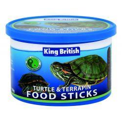 King British Turtle and Terrapin Food Sticks, 90g - Case of 6