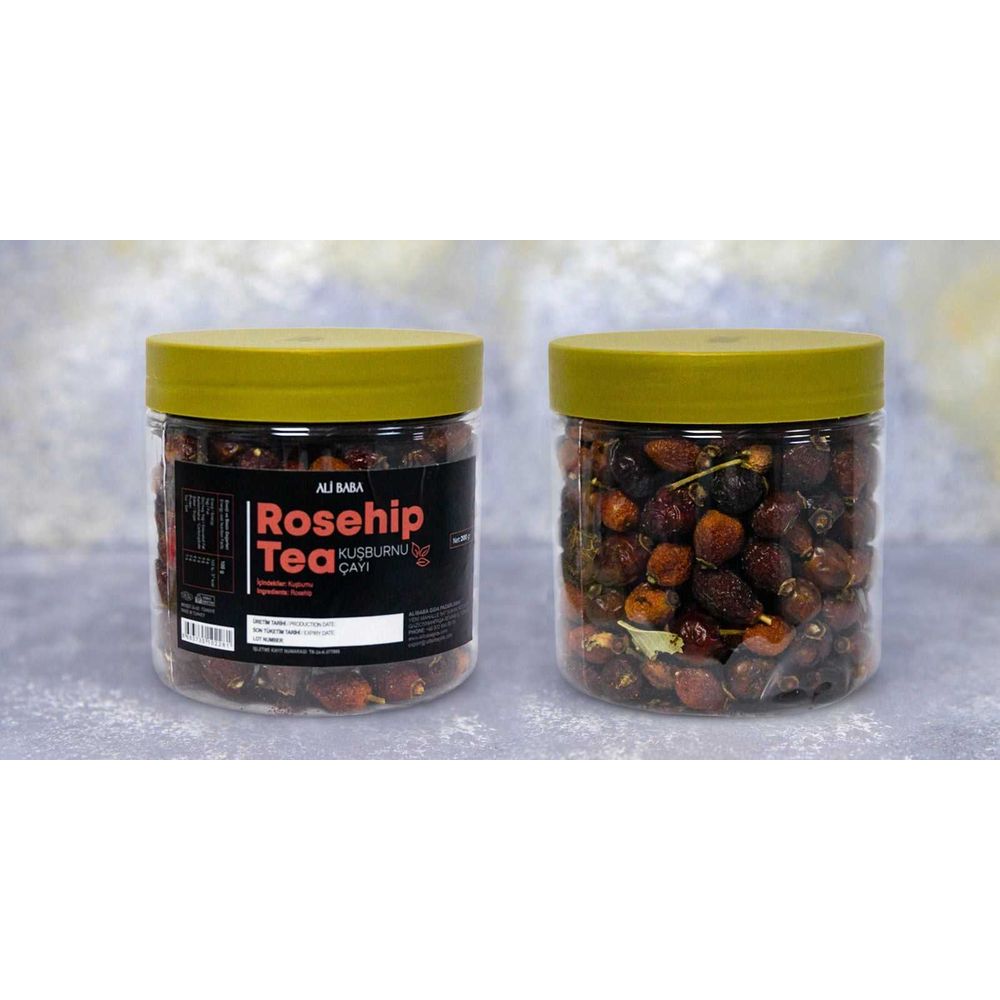 Ali Baba Rosehip Tea (Kavanoz Kusburnu Cayi) 100 g