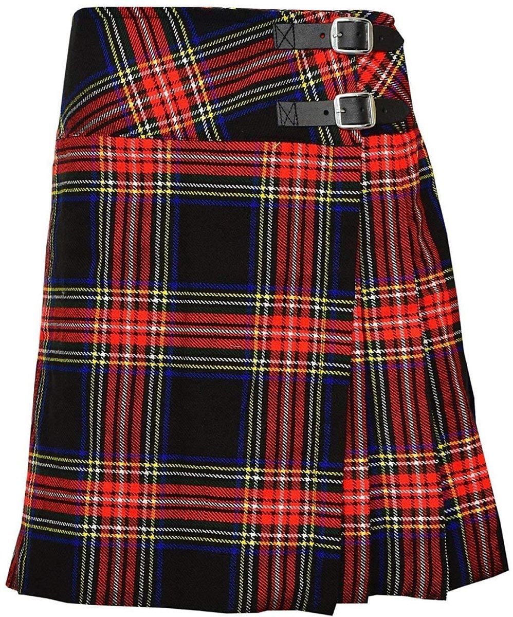 Ladies Billie Knee Length Tartan Kilt Skirt Special