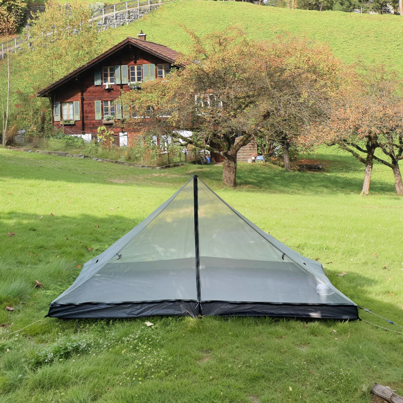 3FULGear Lanshan 1 / 4 Season / Forest Green Hiking Pole Tent