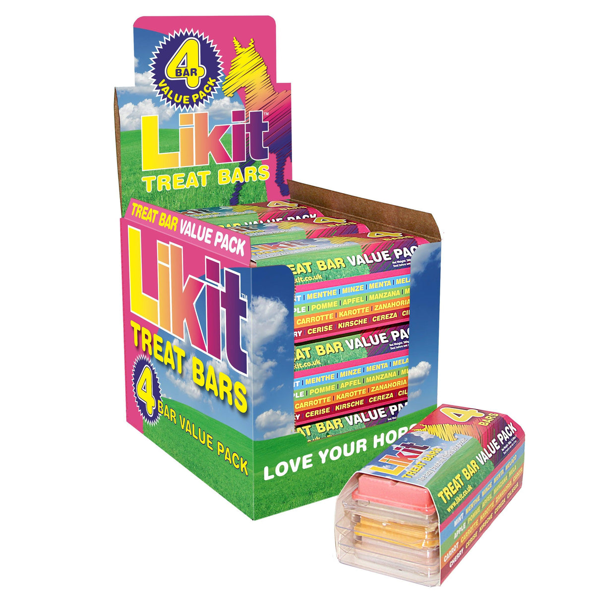 Likit Treat Bar 4 bars - Case of 9