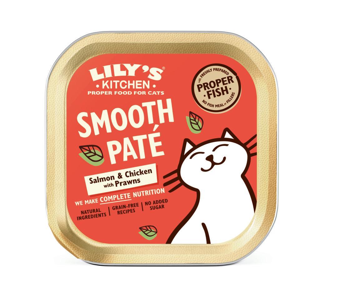 Lily's Kitchen Cat Smooth Pate Chicken with Salmon 85g - Case of 19