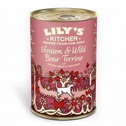 Lily's Kitchen Hund Hirsch & Wildschwein Terrine, 6 x 400
