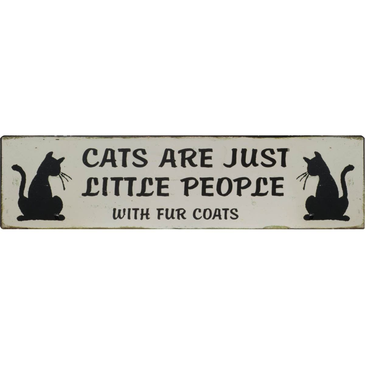Artisan Furniture Plaque - Cats Are Just Little People Plaque