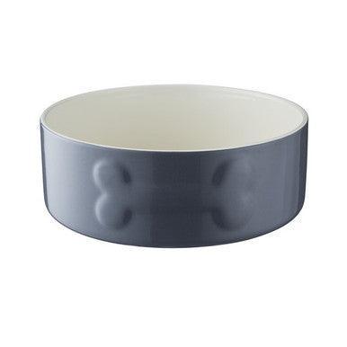 Mason Cash Colour Mix Grey Dog Bowl 20cm - Case of 3