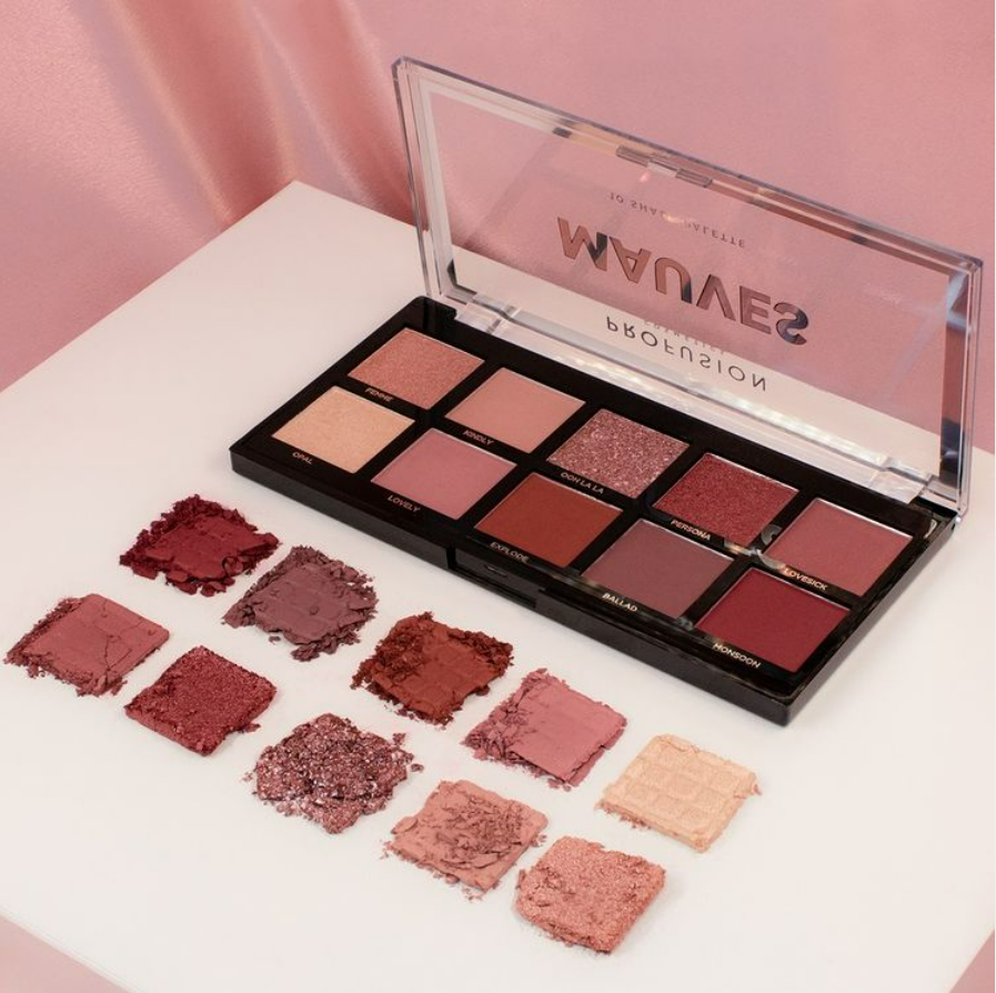MAUVES | 10 FARBEN LIDSCHATTENPALETTE