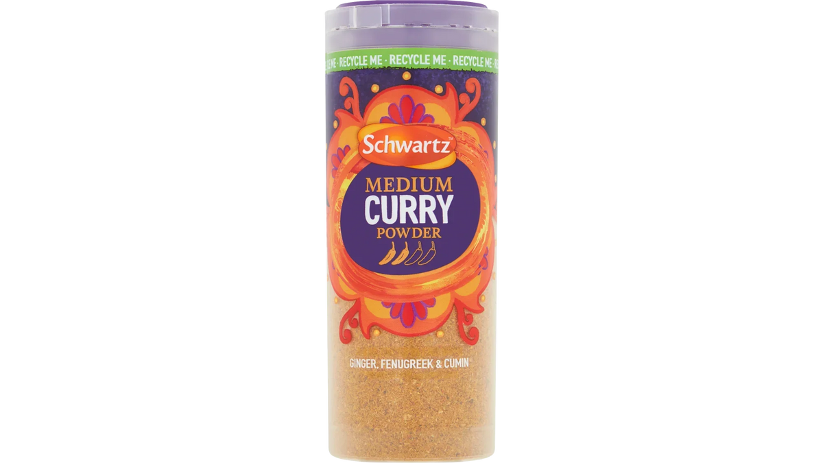 6 x Schwartz Currypulver Mild - 90G