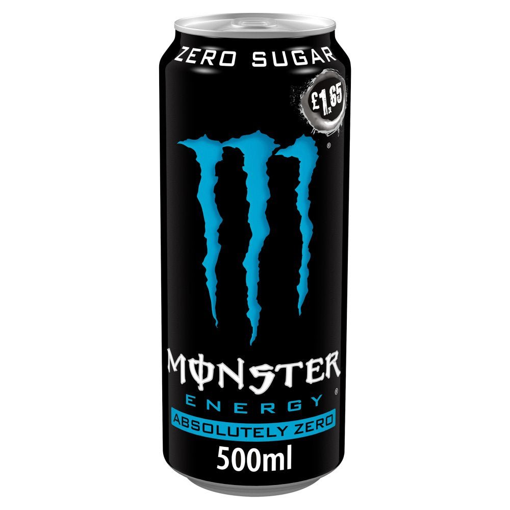 Monster Energy Drink Absolutely Zero Sugar 500ml (Case of 12)