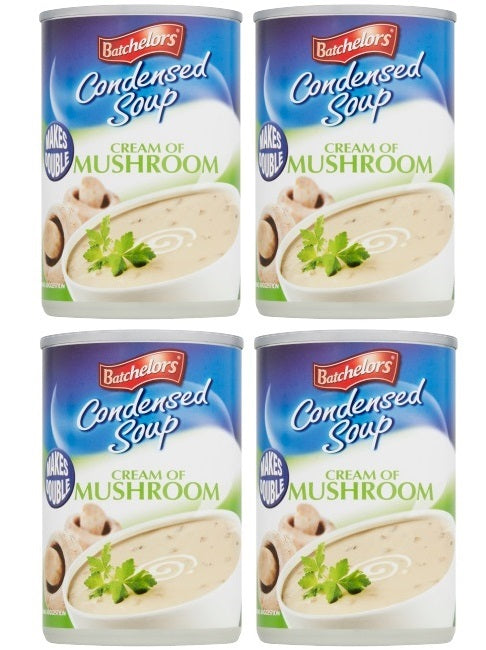 4 x Sopa Crema de Champiñones Batchelors 295G