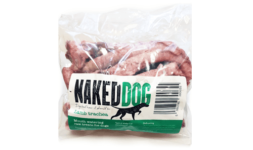 Naked Dog Raw Treat Lamb Trachea - Pack of 7