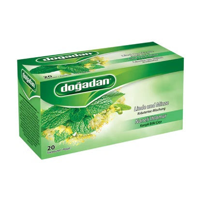 Dogadan Linden & Lemon Tea (Naneli Ihlamur) 20 Tea Bags