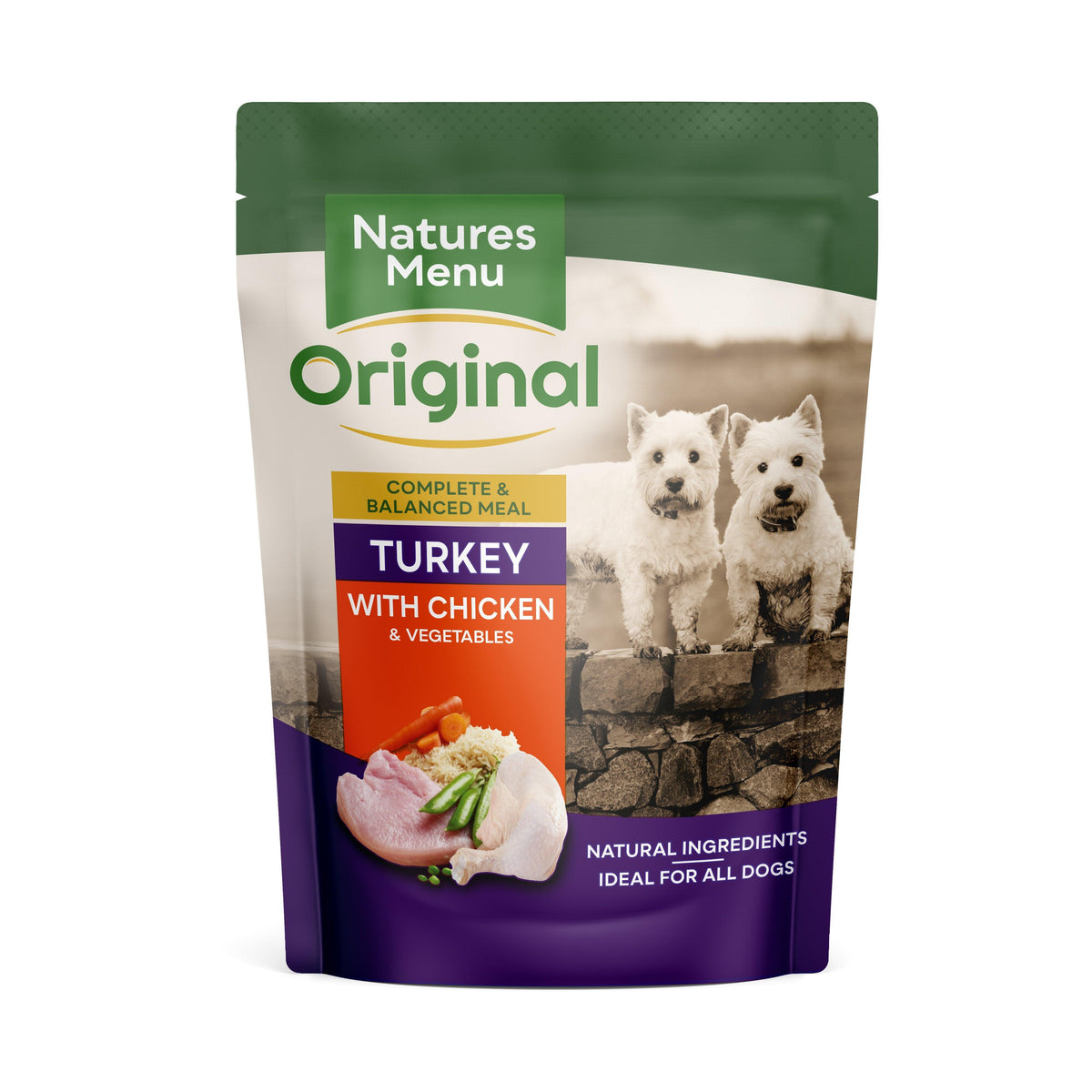 Natures Menu Dog Chicken and Turkey 300g - Case of 8