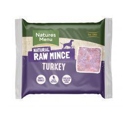 Natures Menu Just Turkey 400g Mince - Case of 12