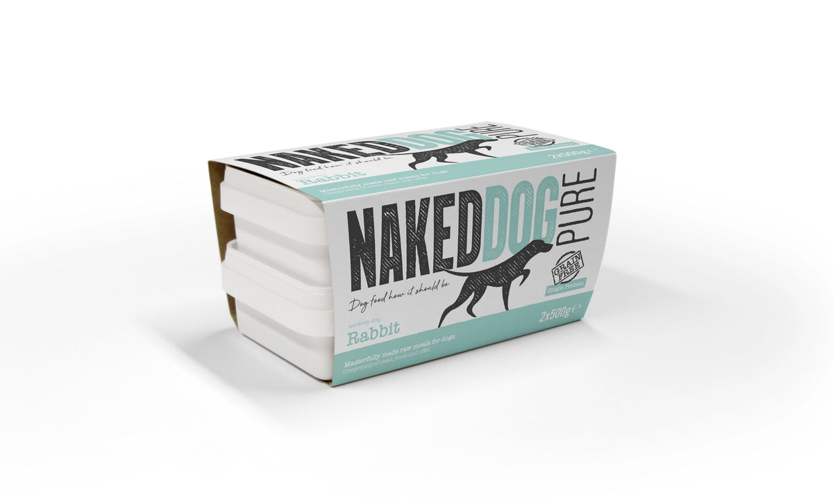Naked Dog PURE Rabbit (Offal Free) 2 x 500g