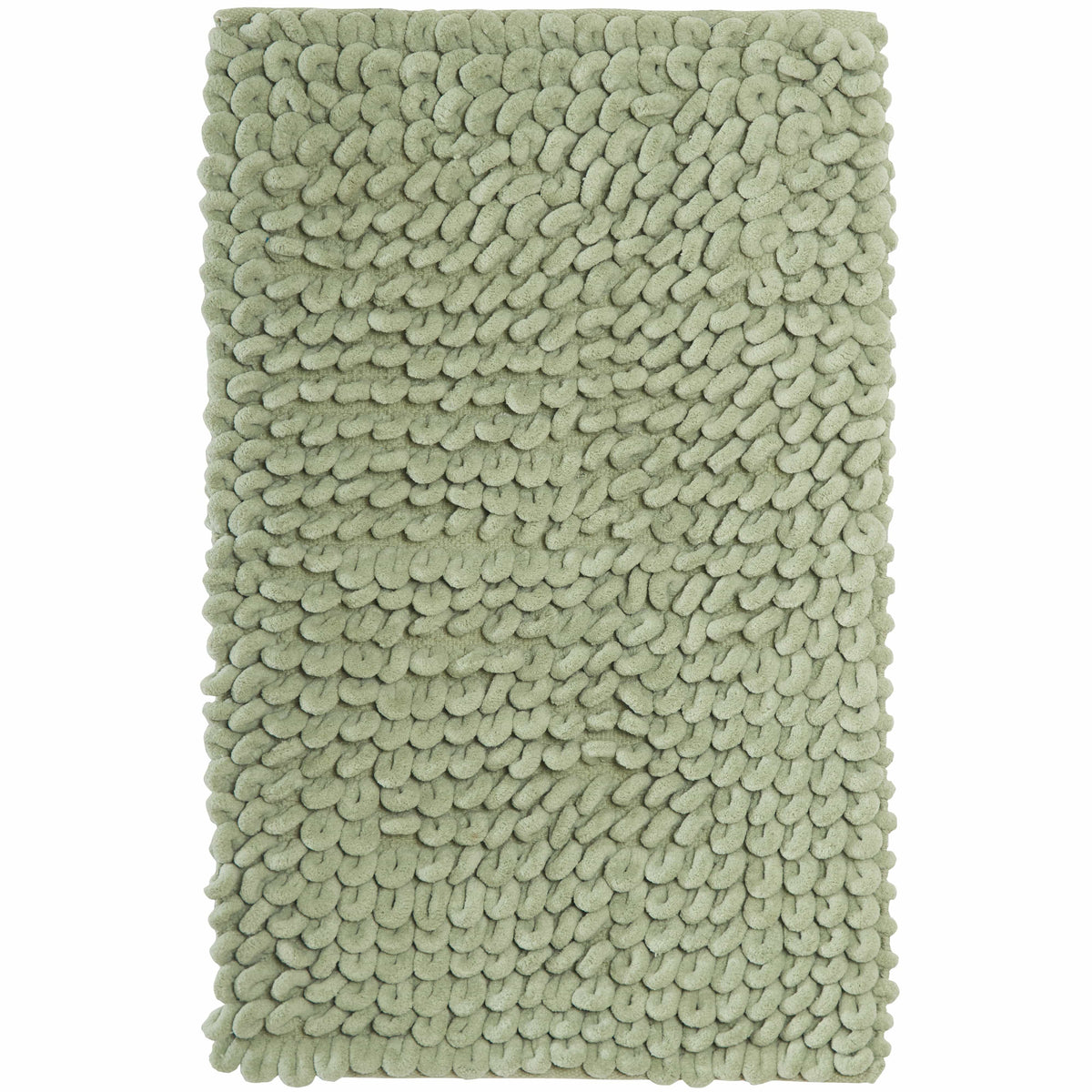 OLIVIA ROCCO Jumbo Loop Bath Mat Non Slip Water Absorbent Rug Easy-Care Hotel-Quality Textile
