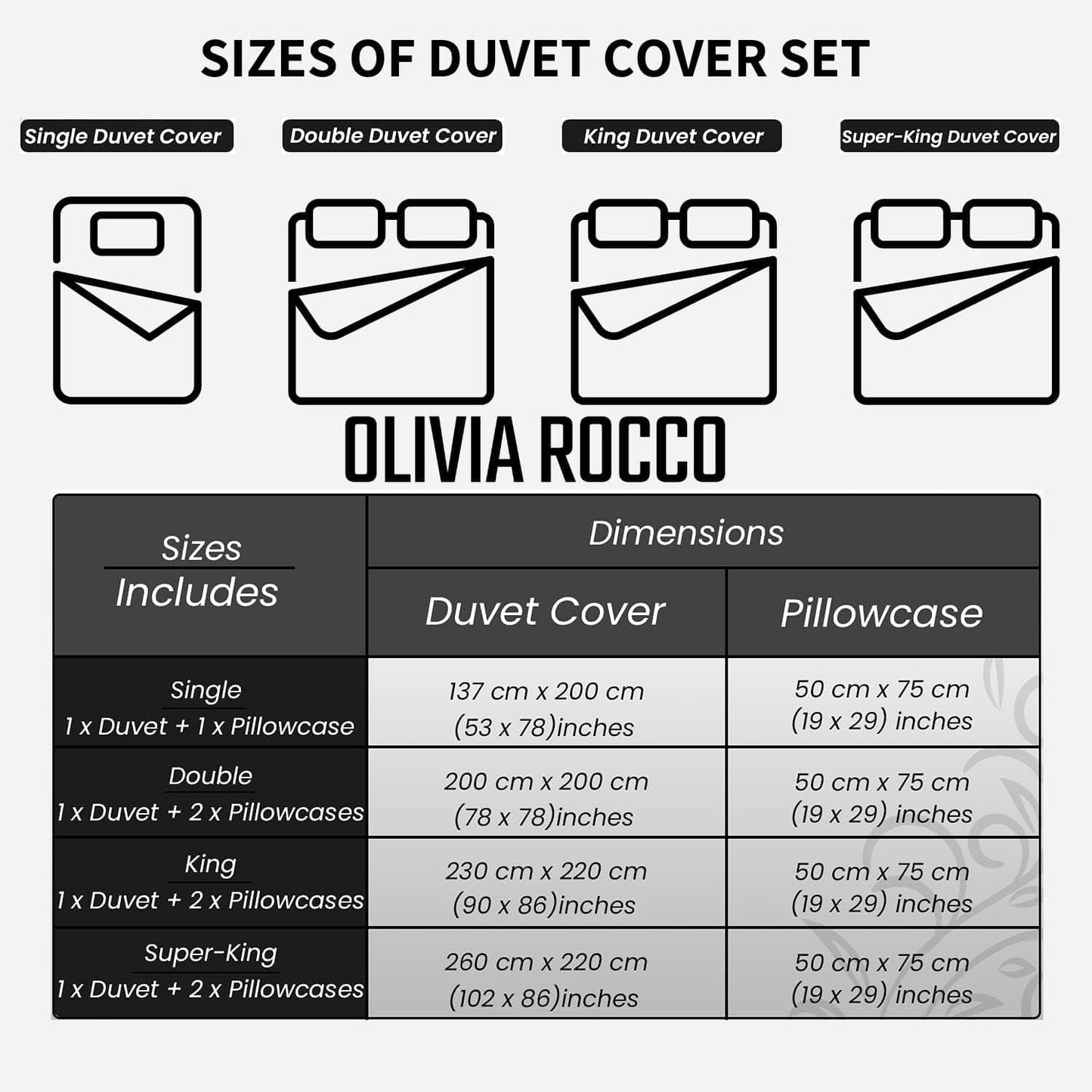 OLIVIA ROCCO Duvet Cover Set | Meadow Sage Green | Reversible Quilted | Easy Care
