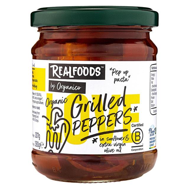 Pimientos Ecológicos Asados en Aceite - 190g - Organico