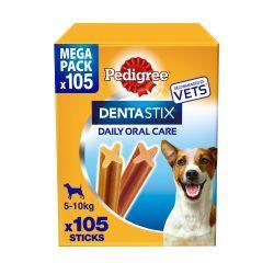 Pedigree Dentastix Daily Adult Small Dog Treats - Case of 4