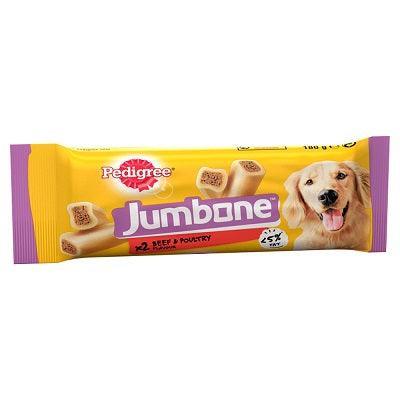 Pedigree Jumbone Medium Beef and Poultry 2 Chews - Case of 12