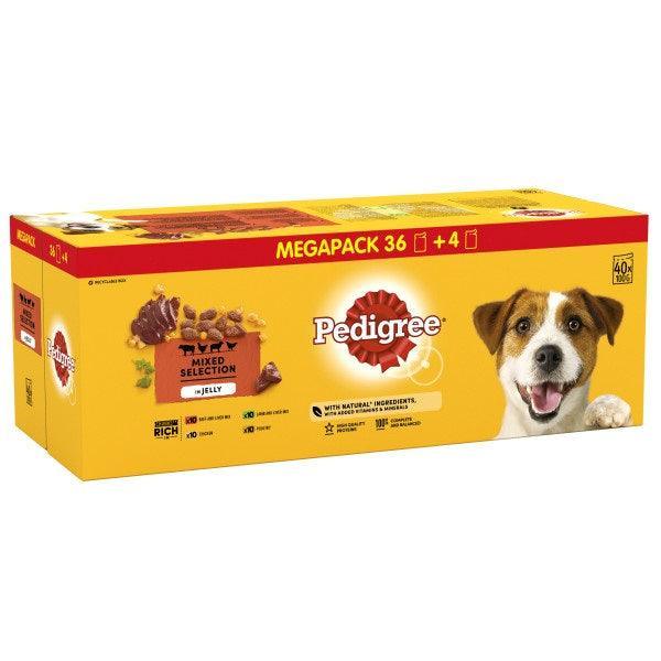 Pedigree Adult Mixed Selection in Jelly Mega Box 36 × 100g