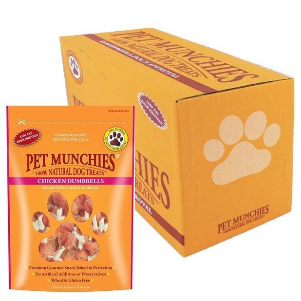 Pet Munchies Chicken Dumbbells 100g 80g - Case of 8