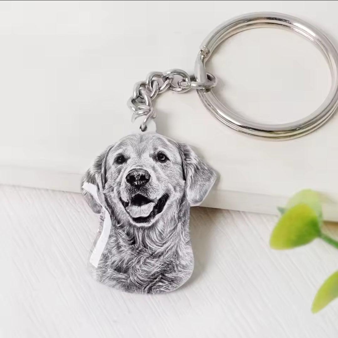 Pet Photo Key Ring