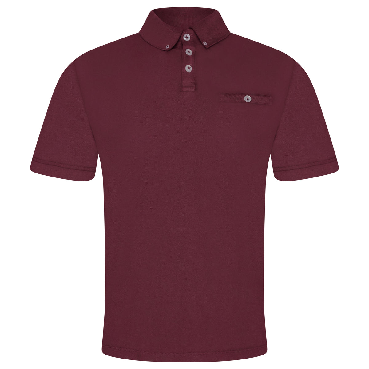 Evryone Men's Short Sleeve Polo Shirt – 100% Cotton Classic Fit Pique Polo