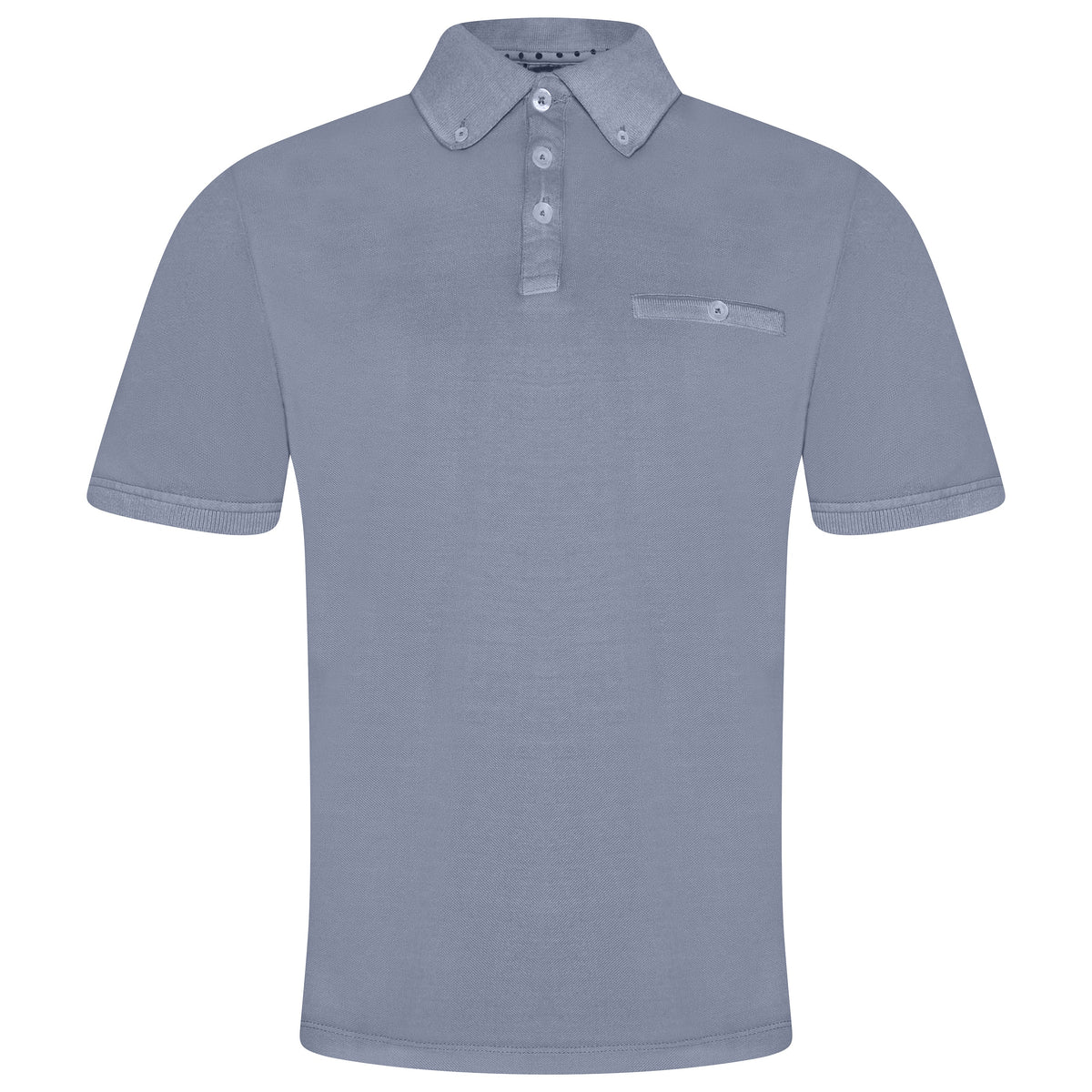 Evryone Men's Short Sleeve Polo Shirt – 100% Cotton Classic Fit Pique Polo