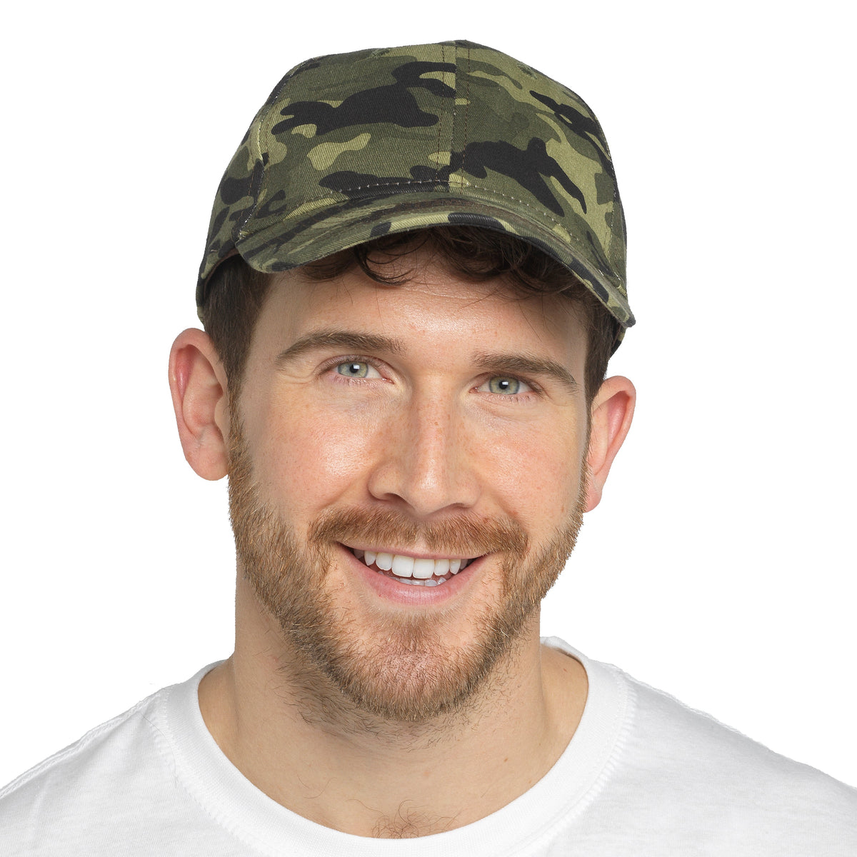 Tom Franks Baseballkappe mit Camouflage-Print