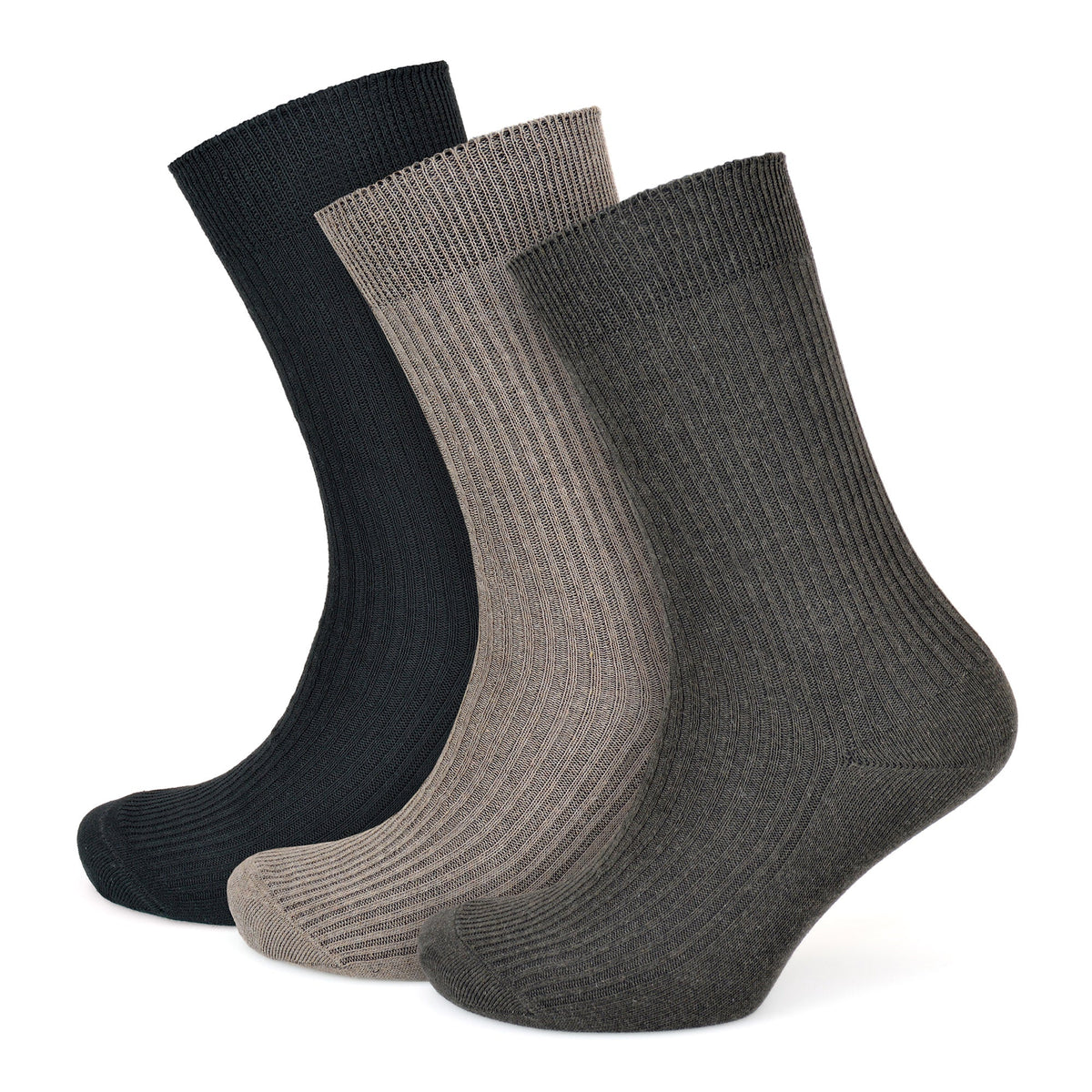 Tom Franks 3 Paar Socken ohne Gummibund